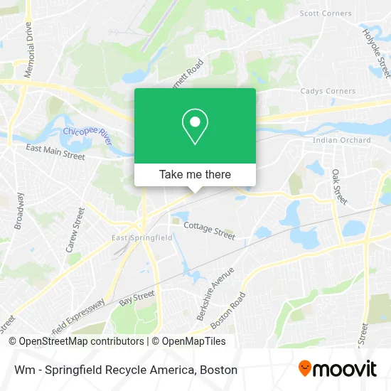 Wm - Springfield Recycle America map