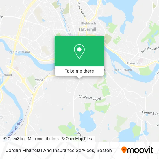 Jordan Financial And Insurance Services map
