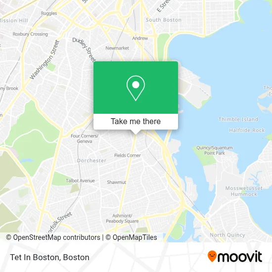 Tet In Boston map