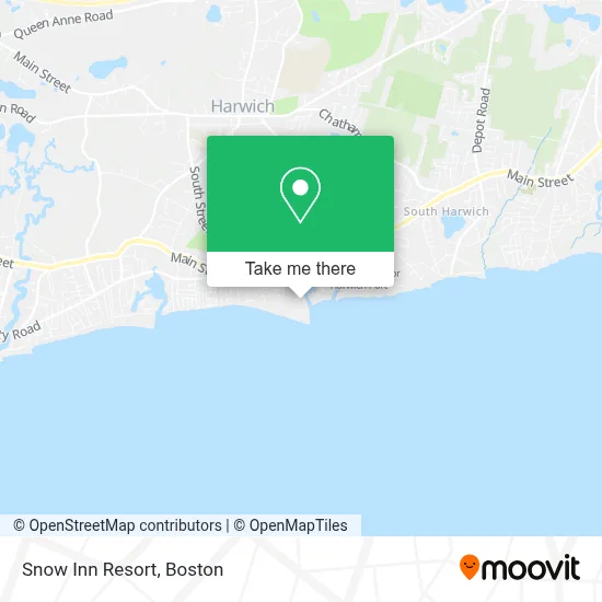 Snow Inn Resort map