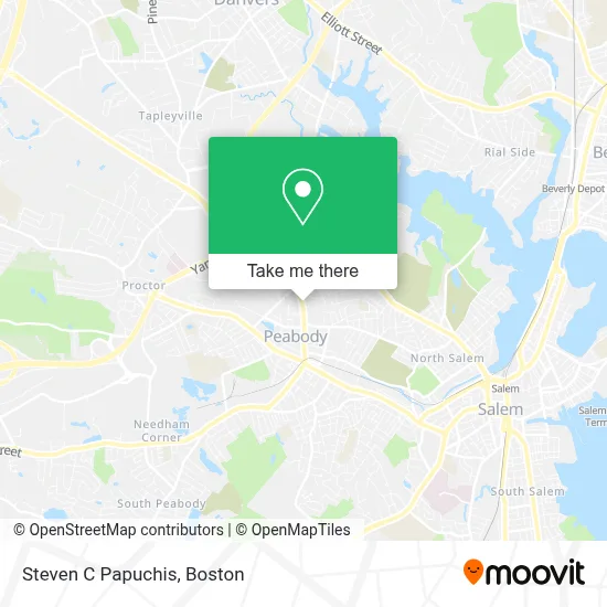 Steven C Papuchis map