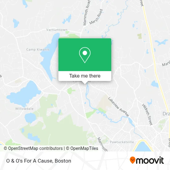 O & O's For A Cause map