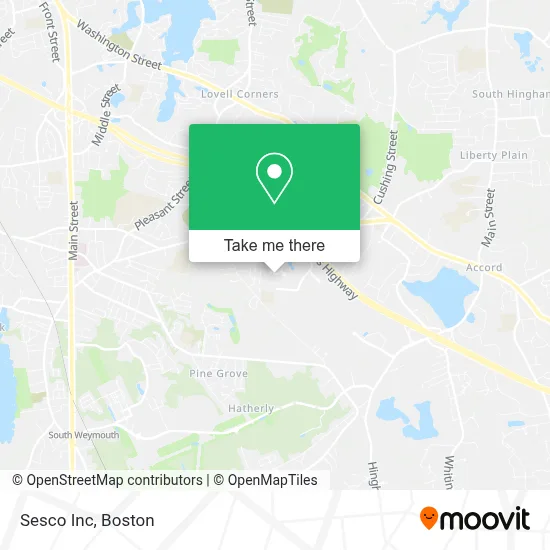 Sesco Inc map