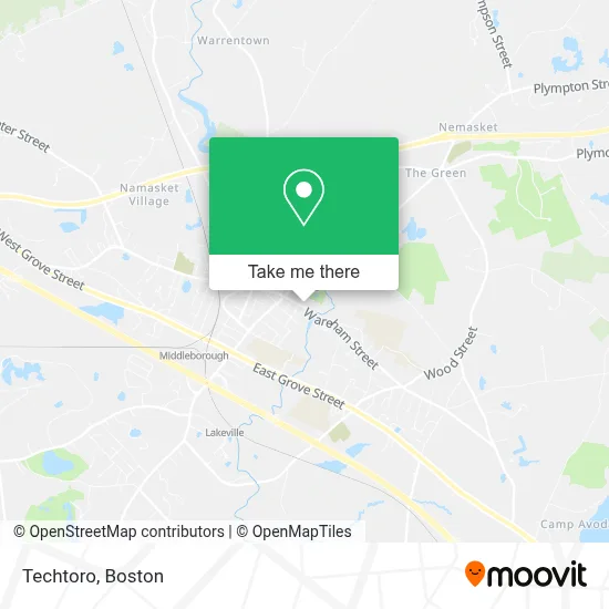 Techtoro map