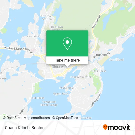Coach Kdocb map