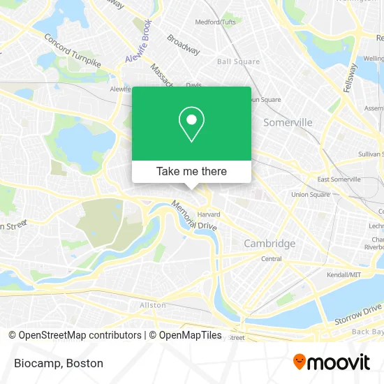Biocamp map