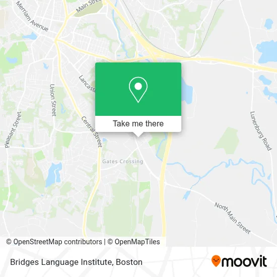 Bridges Language Institute map