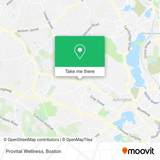 Provital Wellness map