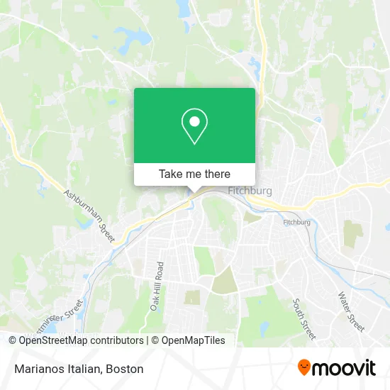 Marianos Italian map