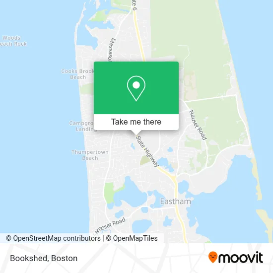 Bookshed map