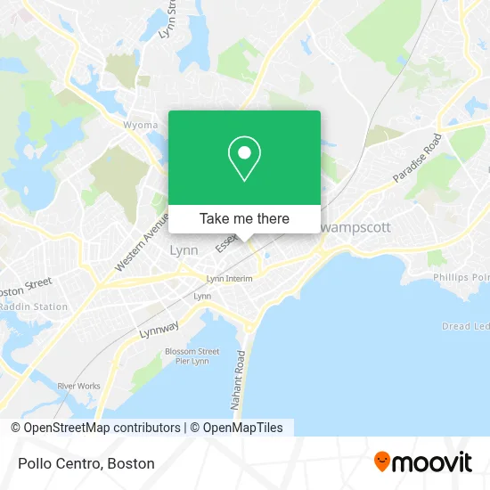 Pollo Centro map