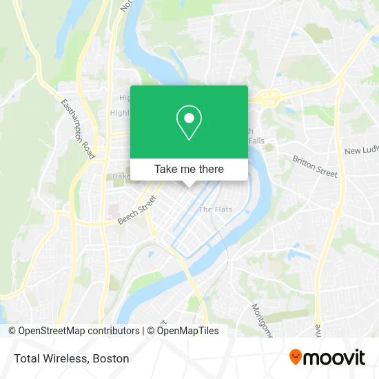 Total Wireless map