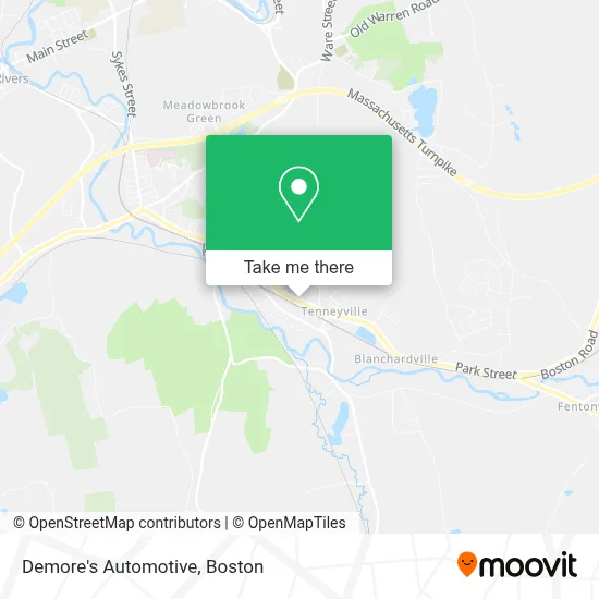 Demore's Automotive map