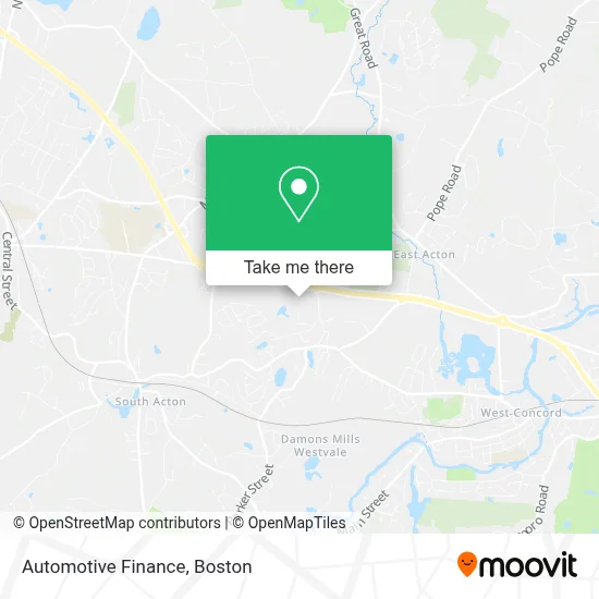Automotive Finance map