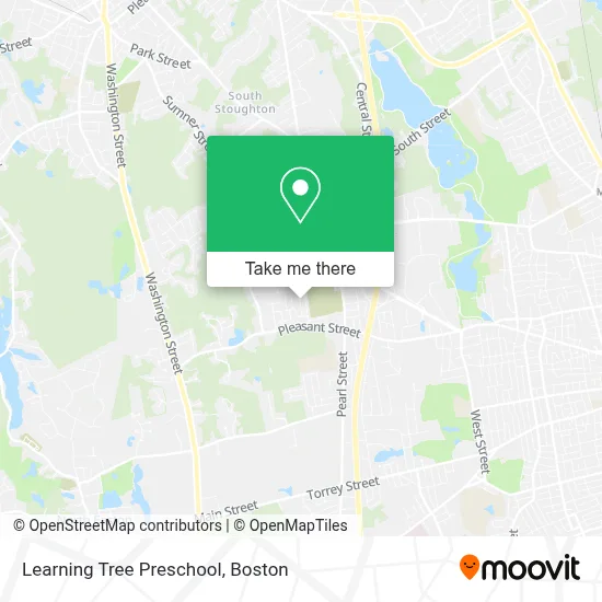 Learning Tree Preschool map