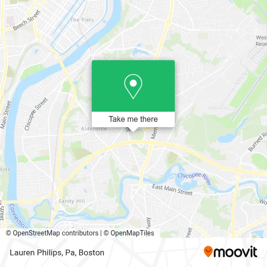 Lauren Philips, Pa map