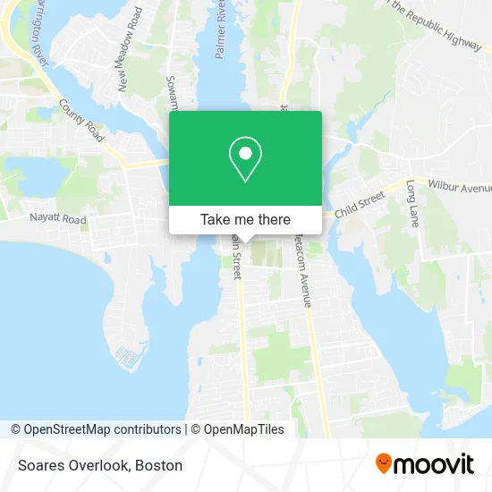 Soares Overlook map