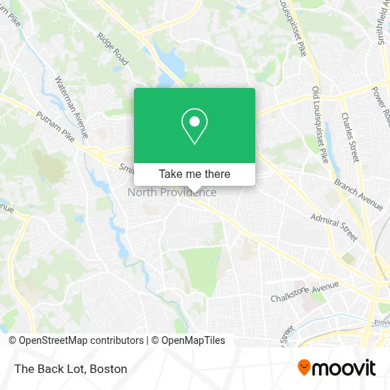 The Back Lot map