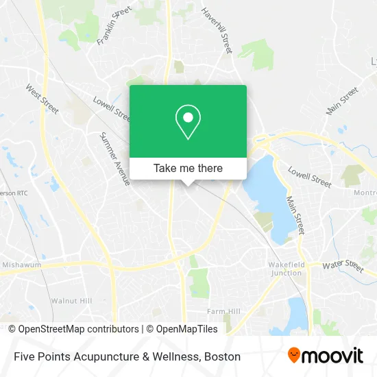 Five Points Acupuncture & Wellness map