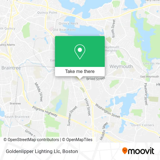 Goldenlipper Lighting Llc map
