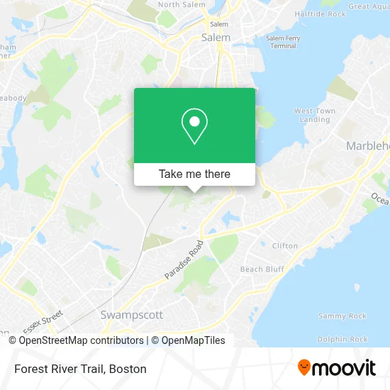 Forest River Trail map