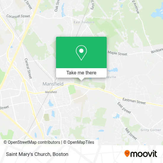 Saint Mary's Church map