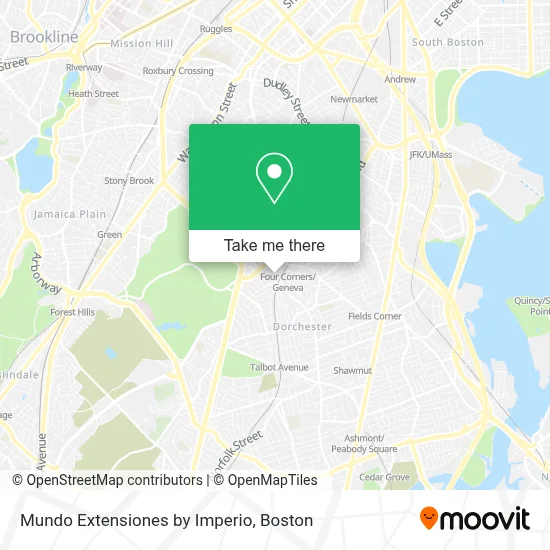 Mundo Extensiones by Imperio map
