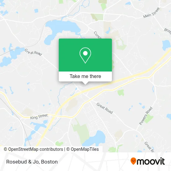 Rosebud & Jo map