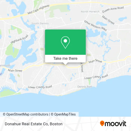 Donahue Real Estate Co map