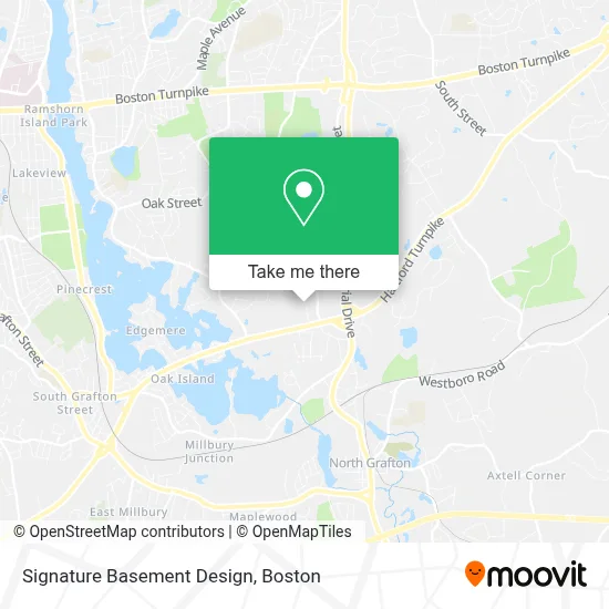 Signature Basement Design map