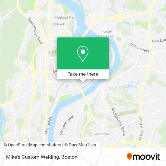 Mike's Custom Welding map