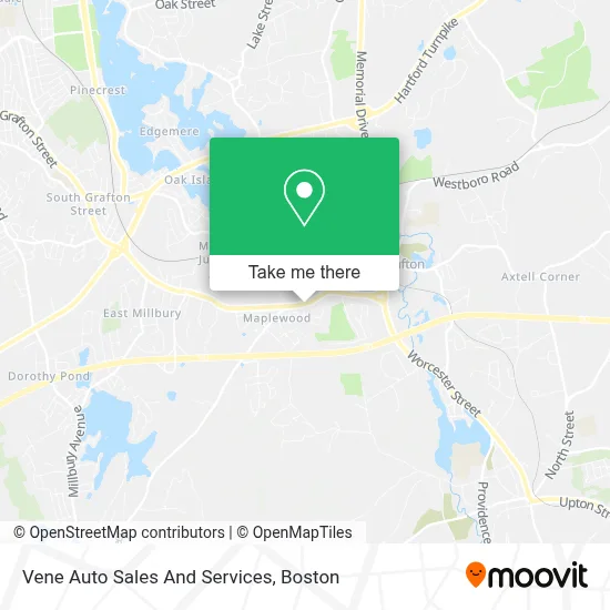 Vene Auto Sales And Services map