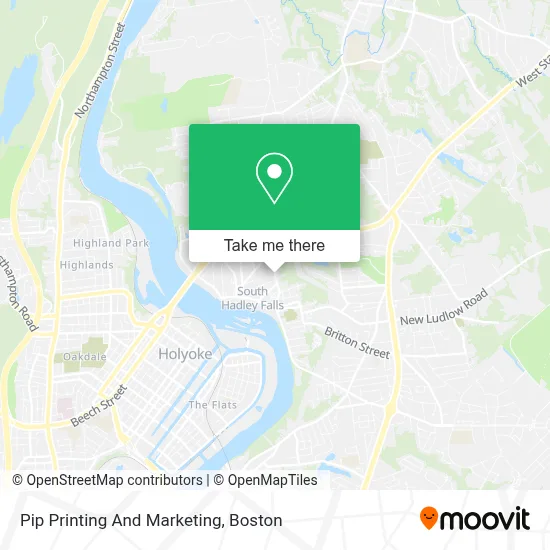 Pip Printing And Marketing map