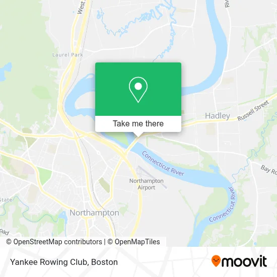 Yankee Rowing Club map