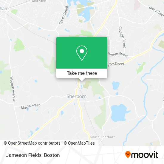 Jameson Fields map