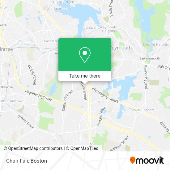 Chair Fair map