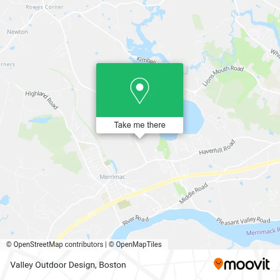 Valley Outdoor Design map