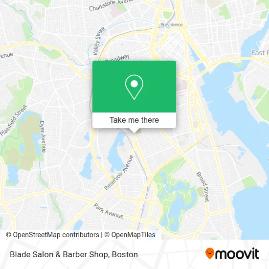 Blade Salon & Barber Shop map