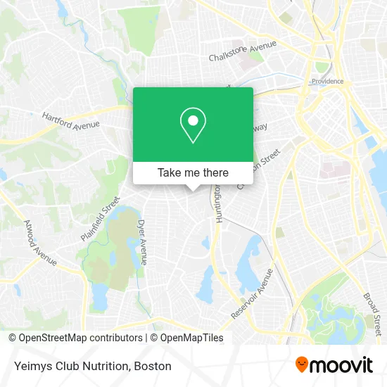 Yeimys Club Nutrition map