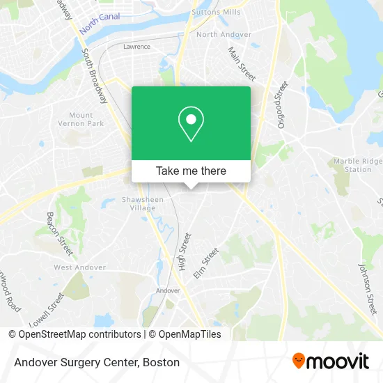Andover Surgery Center map
