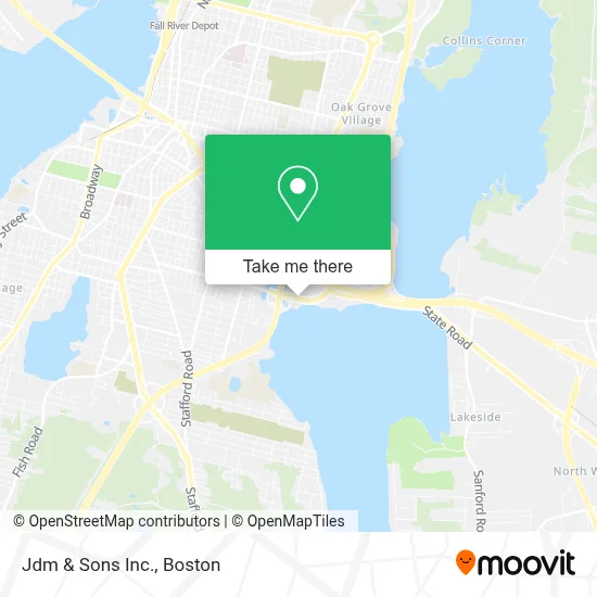 Jdm & Sons Inc. map