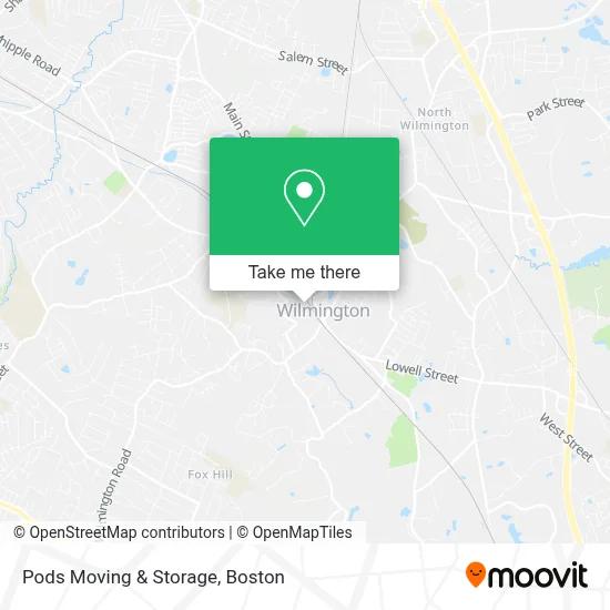 Pods Moving & Storage map