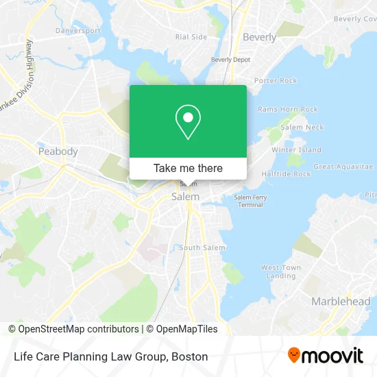 Life Care Planning Law Group map