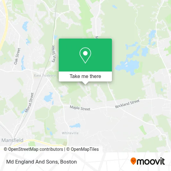 Md England And Sons map
