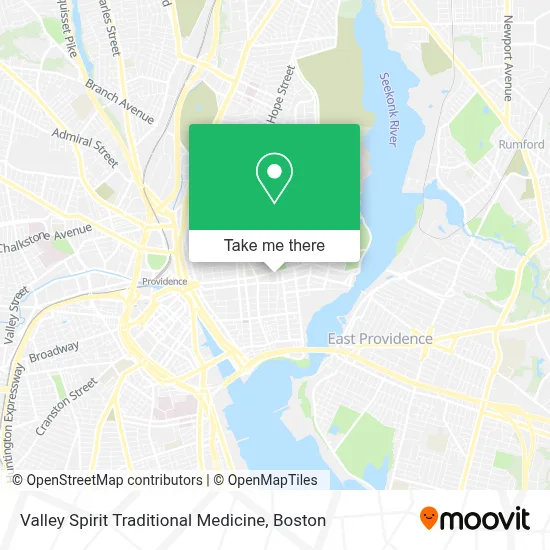 Valley Spirit Traditional Medicine map