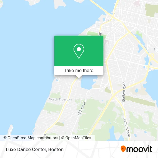 Luxe Dance Center map