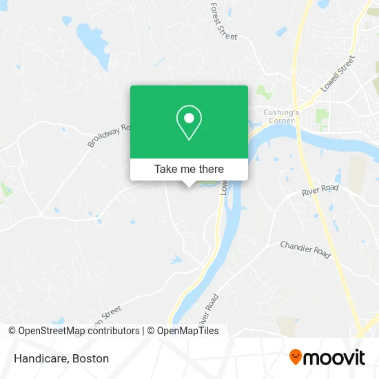 Handicare map
