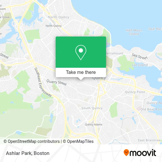 Ashlar Park map