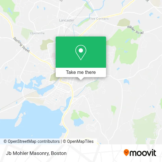 Jb Mohler Masonry map