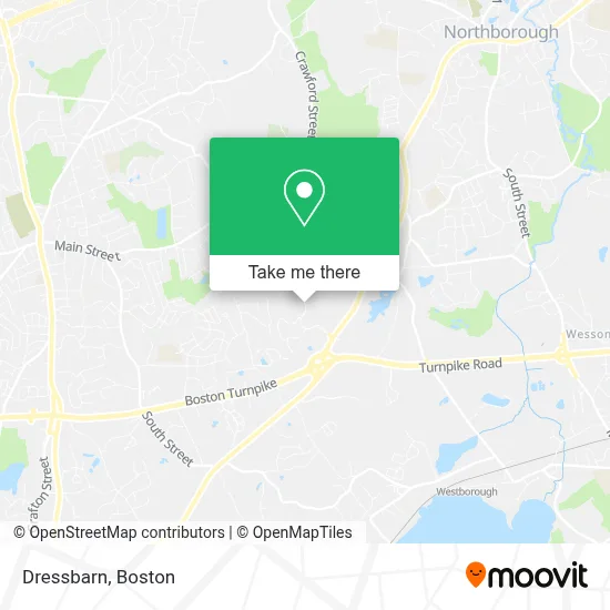 Dressbarn map